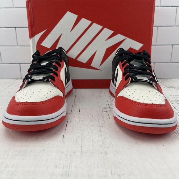 Nike Dunk Low Size 7 Womens Grade School EMB 75th Anniversary Chicago 5.5Y GS - Picture 7 of 12